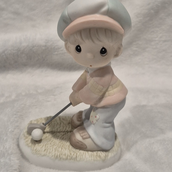 Precious Moments  LORD HELP ME STAY ON COURSE - Picture 3 of 7